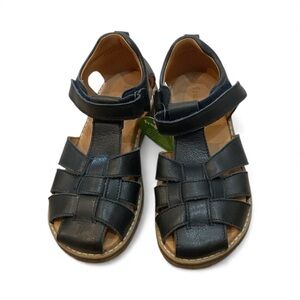 Classic Black Kids Sandals